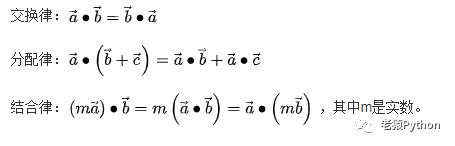 人工智能数学基础-线性代数2：向量的点积、內积、数量积和外积