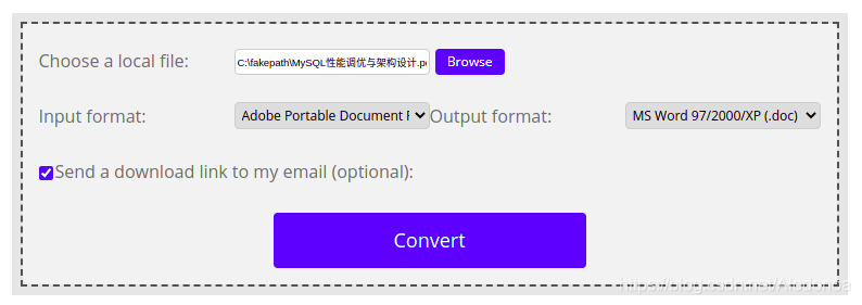 PDF文件转化成mobi格式，亲测kindle或者iReader可用！