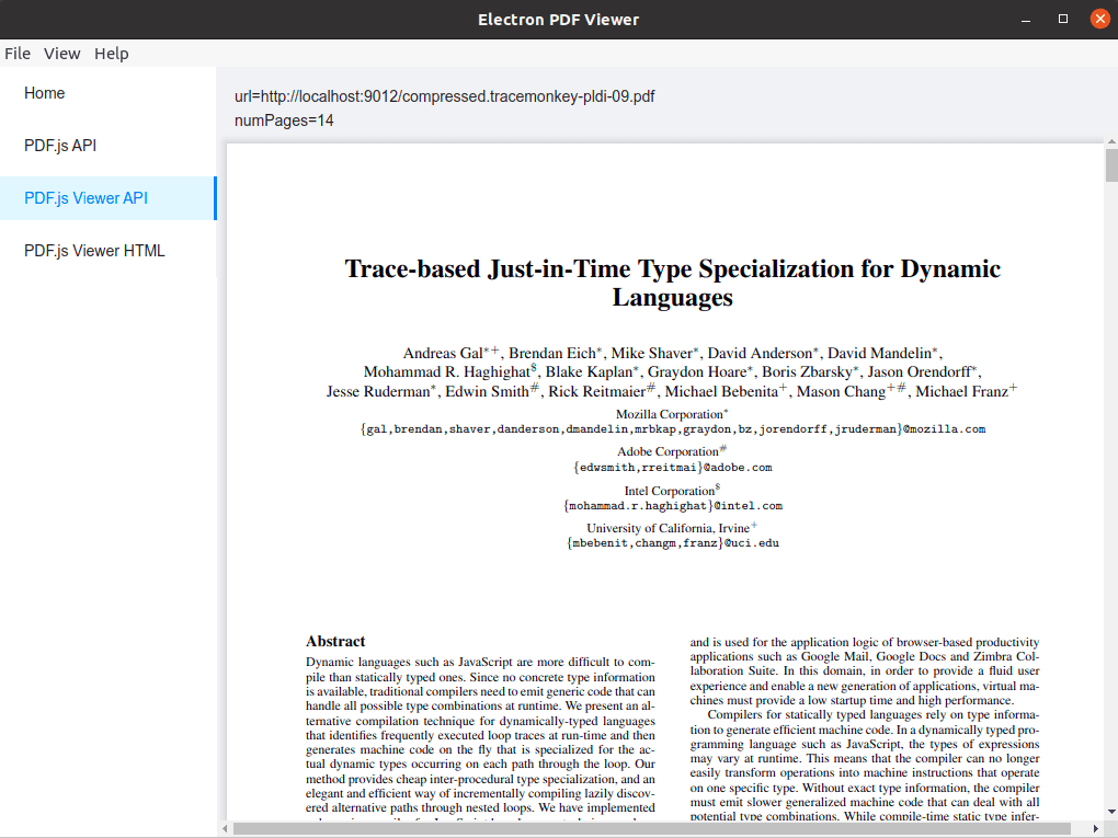 PDF.js Electron Viewer