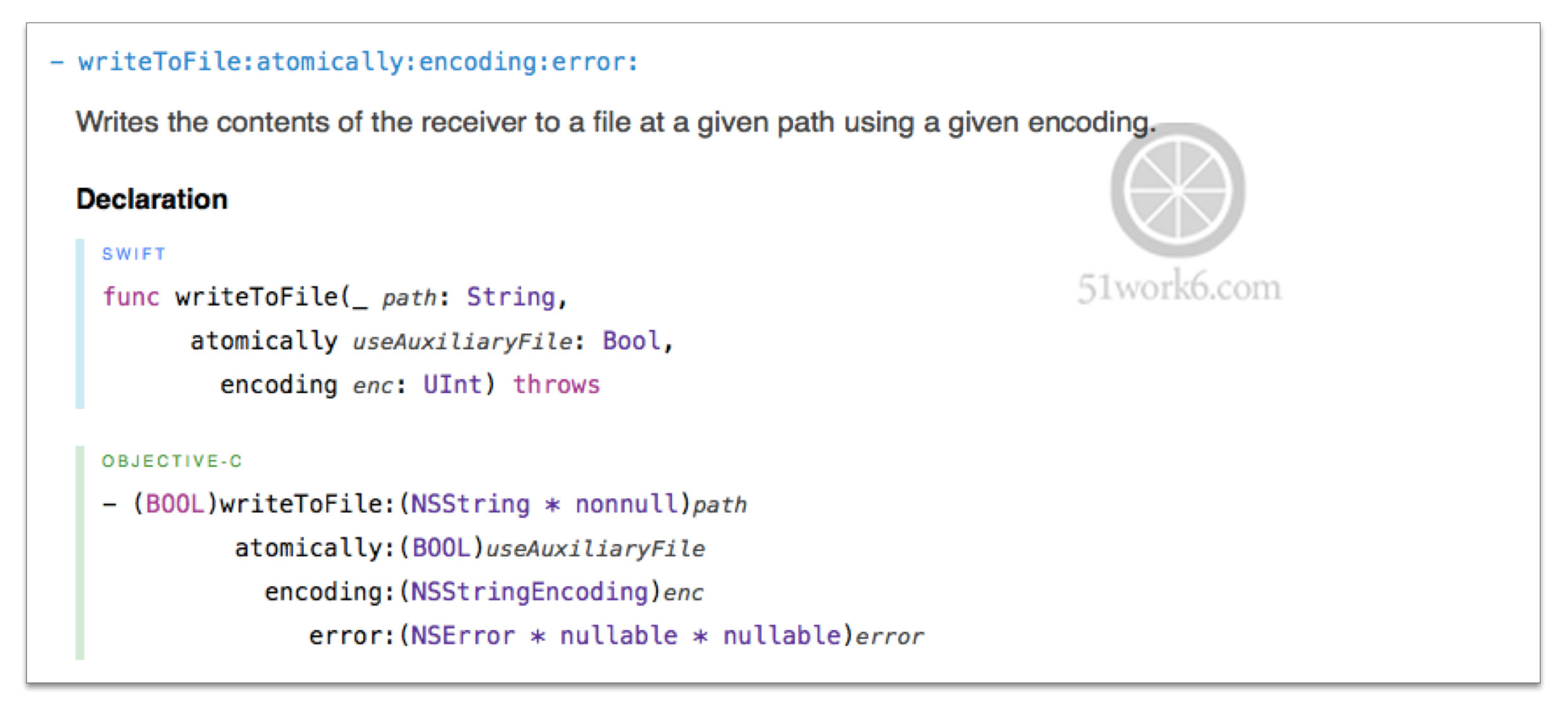Swift与Objective-C混合编程之Swift与Objective-C API映射