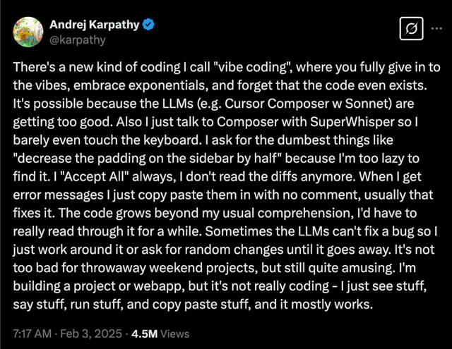 Vibe Coding火了，人人都是程序员？