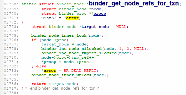 Binder Driver缺陷导致定屏的案例