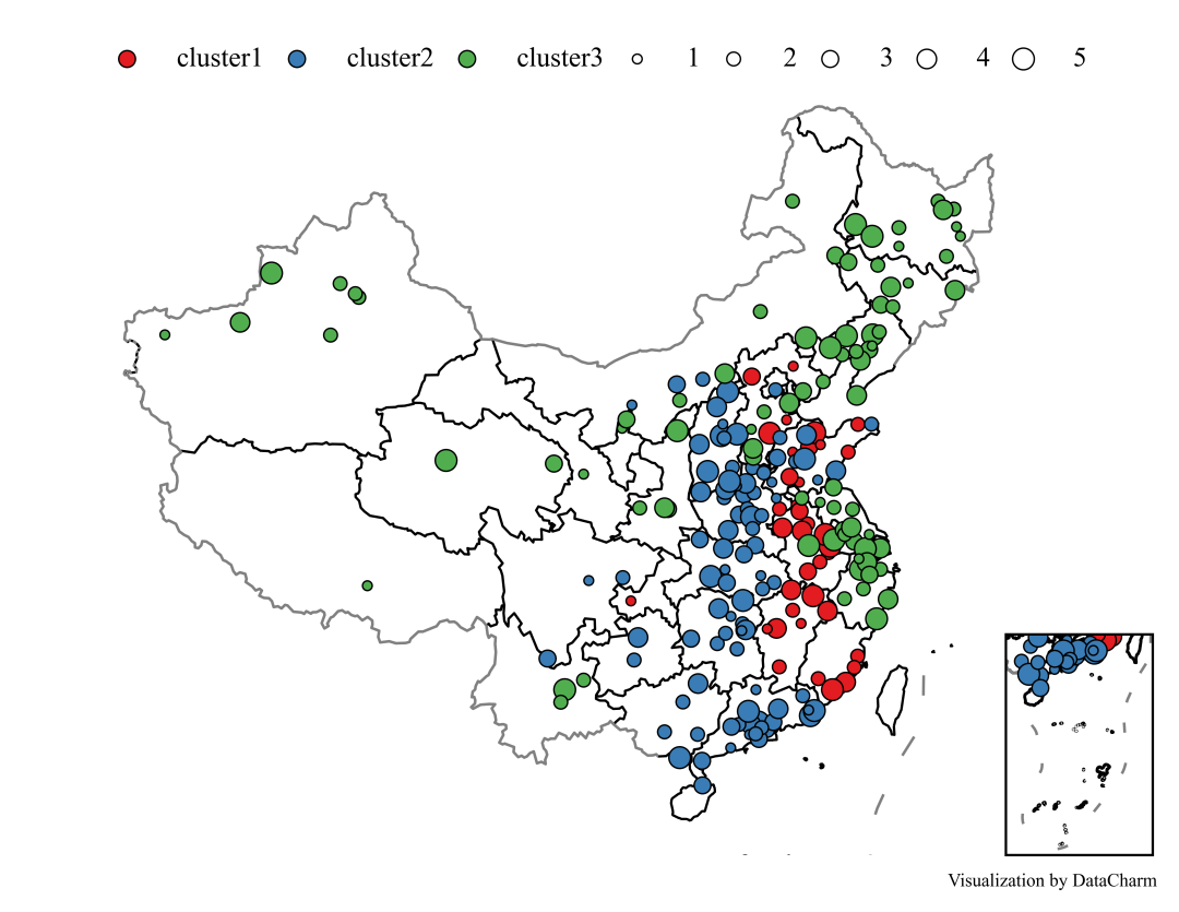 Python-geopandas 中国地图绘制
