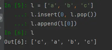 由['a', 'b', 'c']变为['c', 'a', 'b', 'c']，有没有优雅一点的写法？