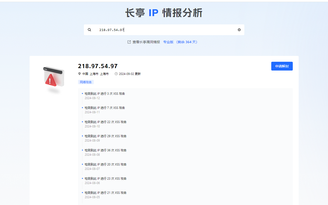 你，好奇吗？被雷池情报库拉黑的 IP 都在干什么？