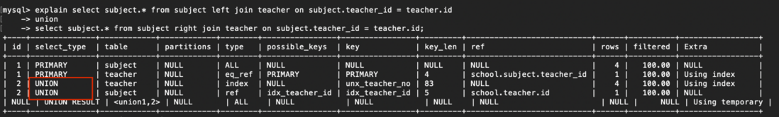 一张图彻底搞懂MySQL的 explain