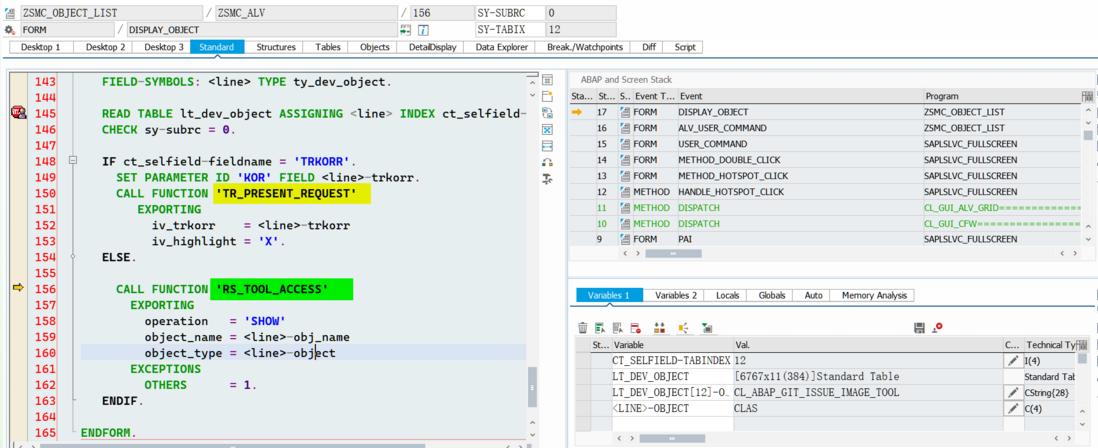 动手开发一个有用的 ABAP ALV 工具 - 查看指定用户的 ABAP 传输请求，模拟 SE10 事物码