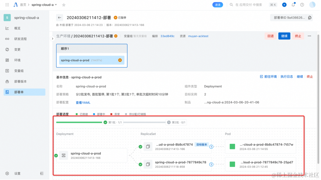 云效 AppStack + 阿里云 MSE 实现应用服务全链路灰度