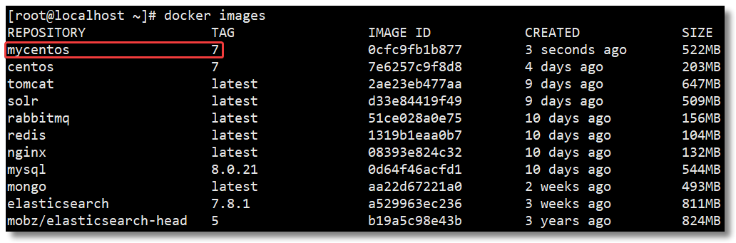 Docker 镜像构建之 docker commit