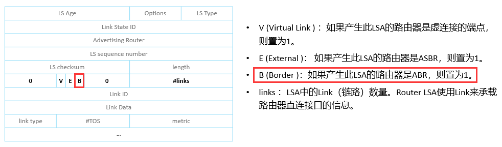 OSPF基础——区域间ABR和虚链路