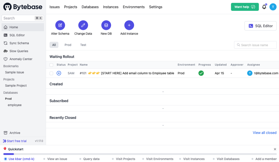 Bytebase 2.0 - 把 DevOps 带进数据库