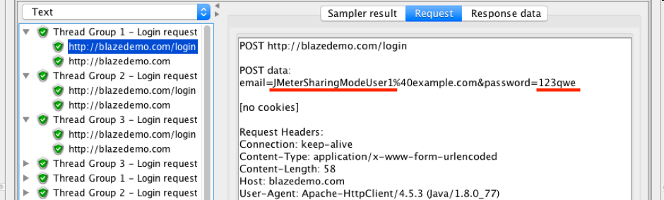 jMeter 里 CSV Data Set Config Sharing Mode 的含义详解