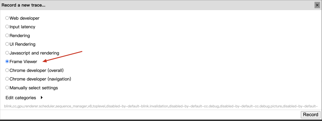 一种基于chrome trace的白屏问题排查方法