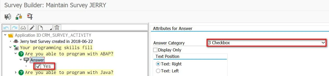 如何使用SAP CRM Marketing Survey创建一个市场问卷调查