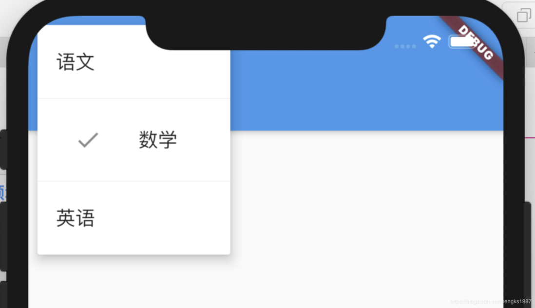 【Flutter 实战】菜单（Menu）功能