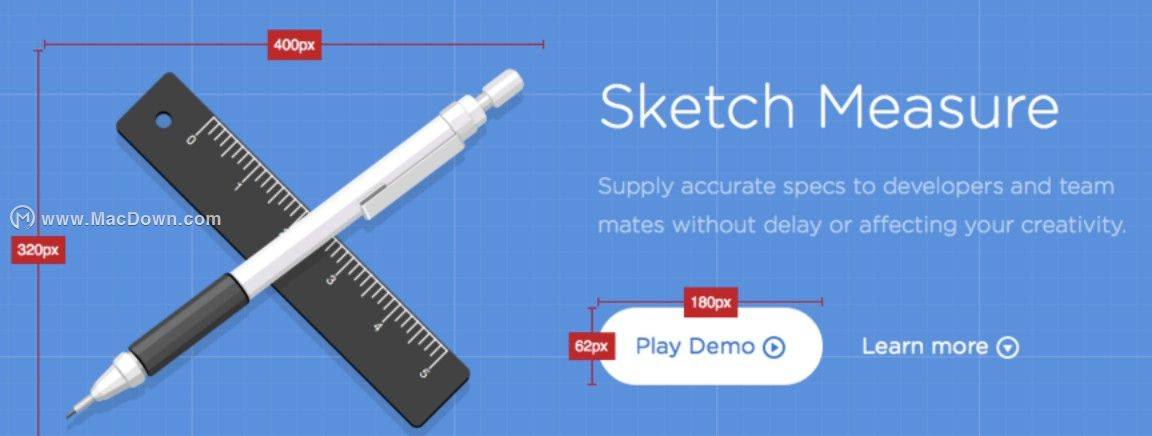sketch插件推荐：Sketch Measure （标注插件）