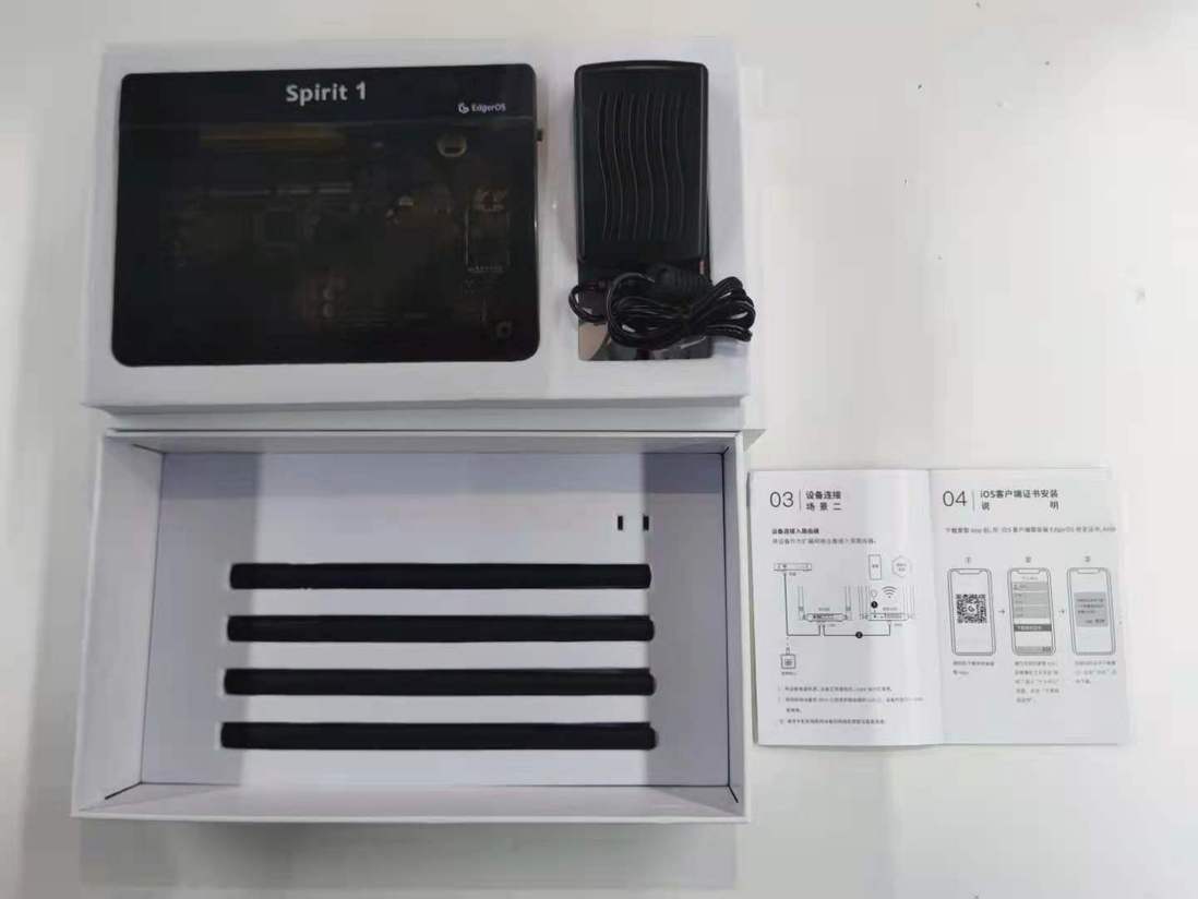 搭载着 EdgerOS 的 Spirit 1 开箱