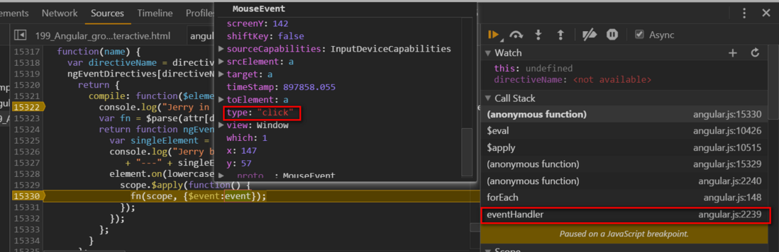 SAP UI5和Angular的事件处理机制比较