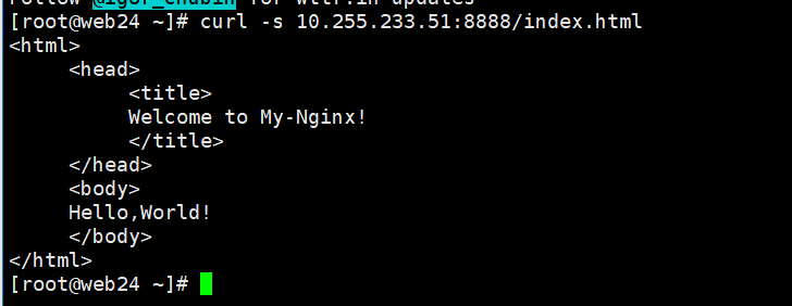 docker 启动nginx，指定映射目录，启动后nginx不退出