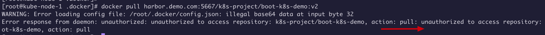 k8s 配置 Secret 集成Harbor