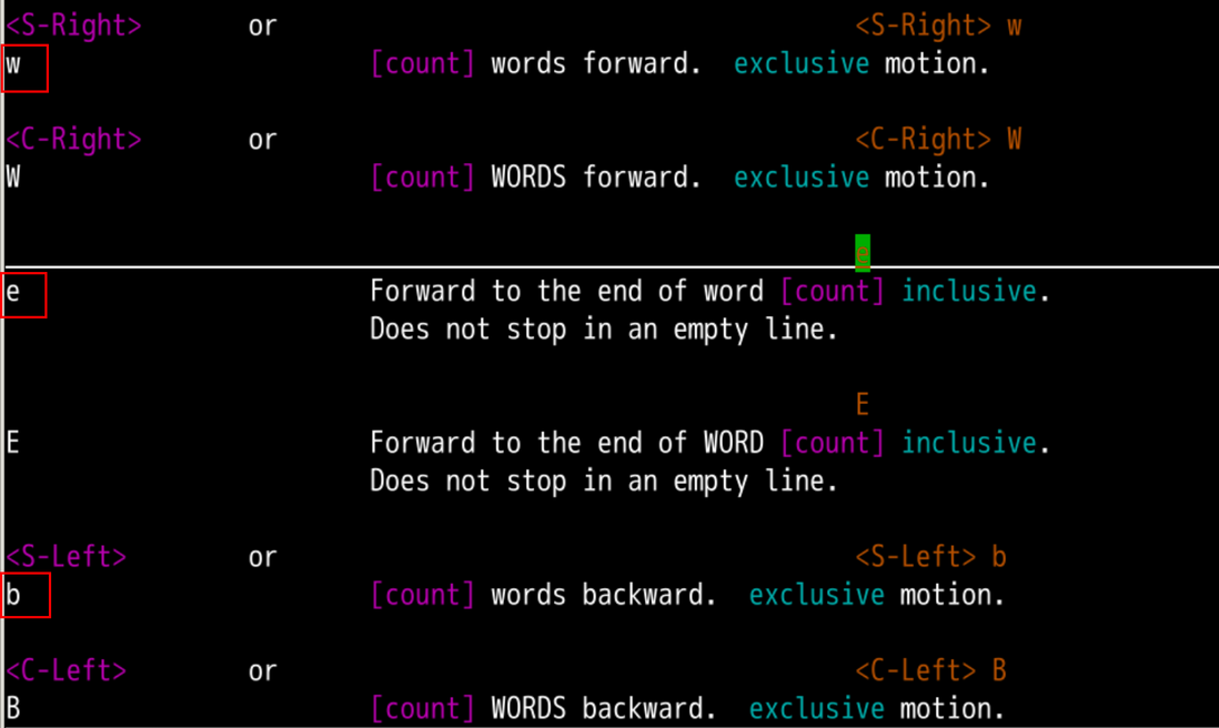oeasy教您玩转vim - 12 - # 词头词尾