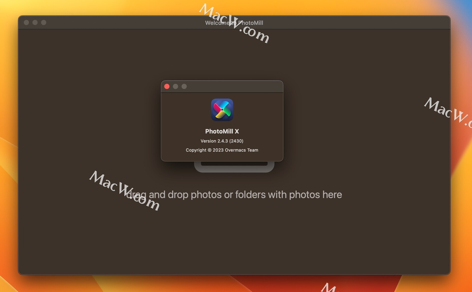 Macos图片批量处理工具：PhotoMill X for Mac