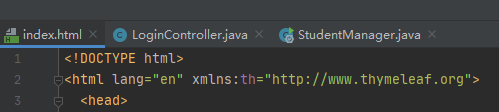 SpringBoot 整合 Thymeleaf & 如何使用后台模板快速搭建项目