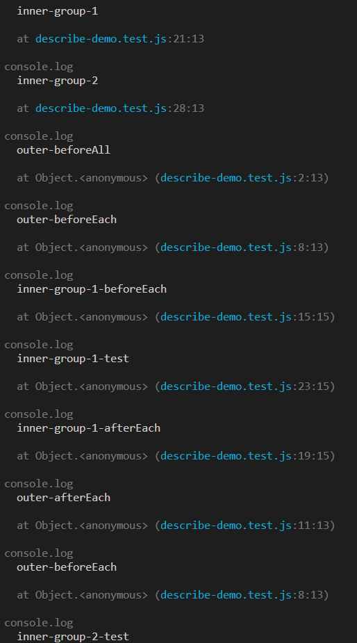 Jest测试框架、JSDoc学习