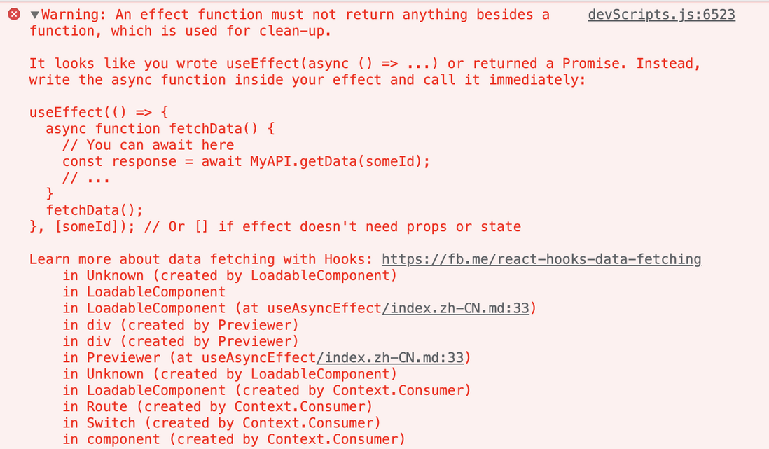 如何让 useEffect 支持 async...await？