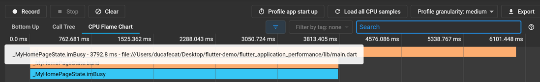 2022 Flutter Performance 性能调试工具 devTools 