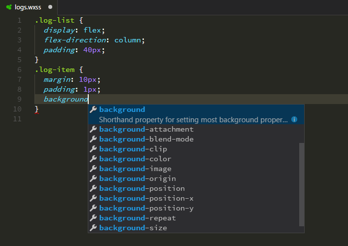 用vscode开发微信小程序