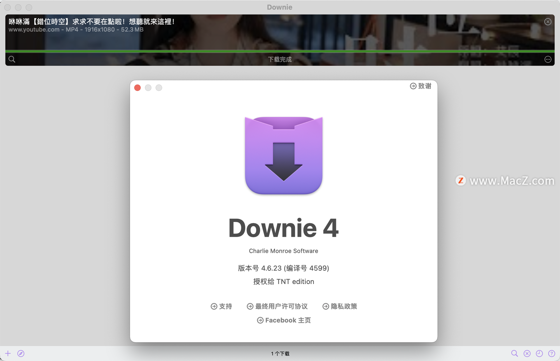 Macos视频下载工具必备：Downie 4 for Mac 版本最新 支持M1