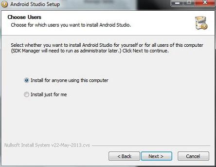 使用Android Studio搭建开发环境