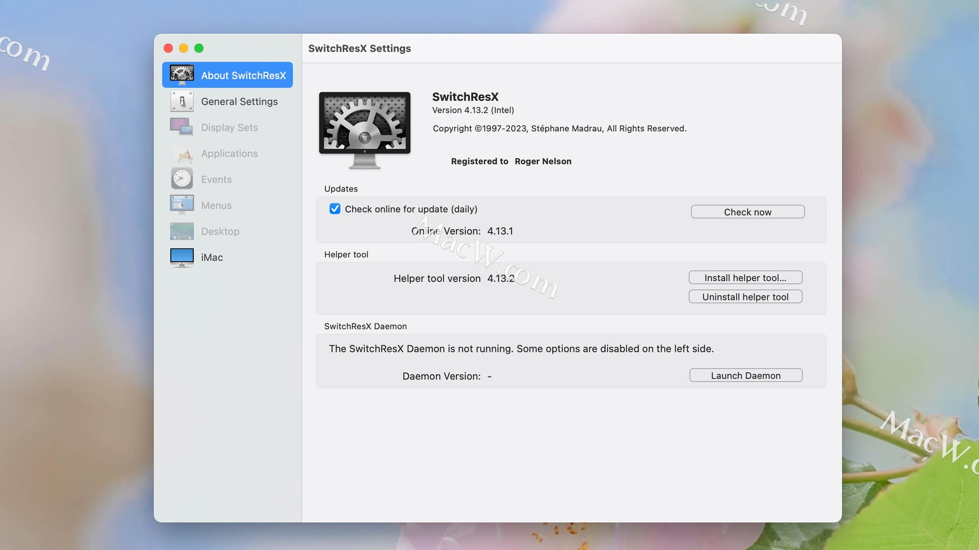 苹果Mac电脑屏幕分辨率修改工具必备：SwitchResX for Mac 支持M1