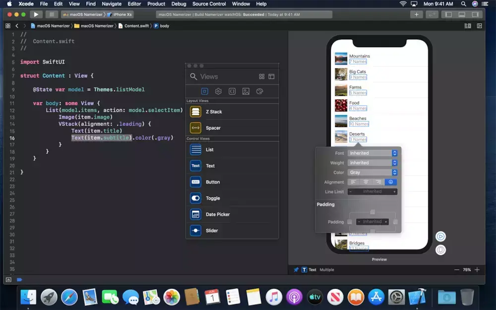 SwiftUI - 百行代码变十行，Swift再创辉煌