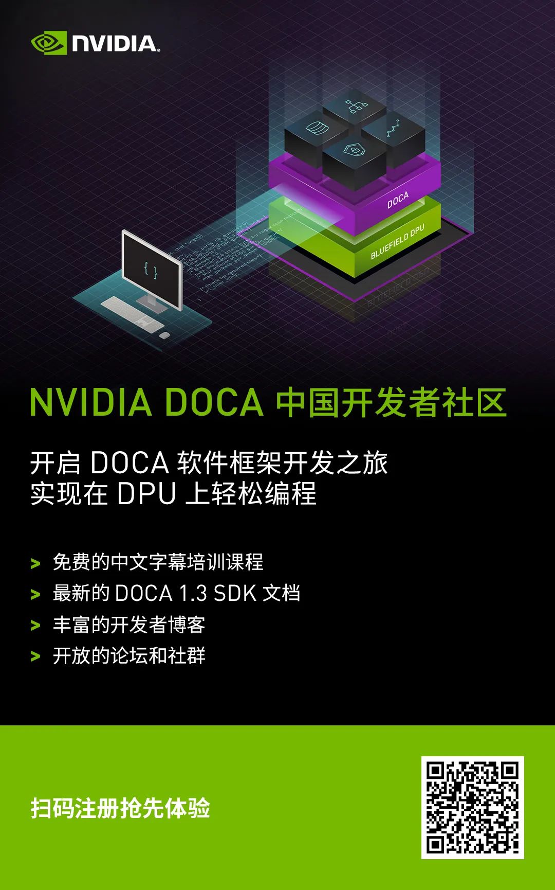 NVIDIA DOCA 1.4 持续增强数据中心基础设施服务