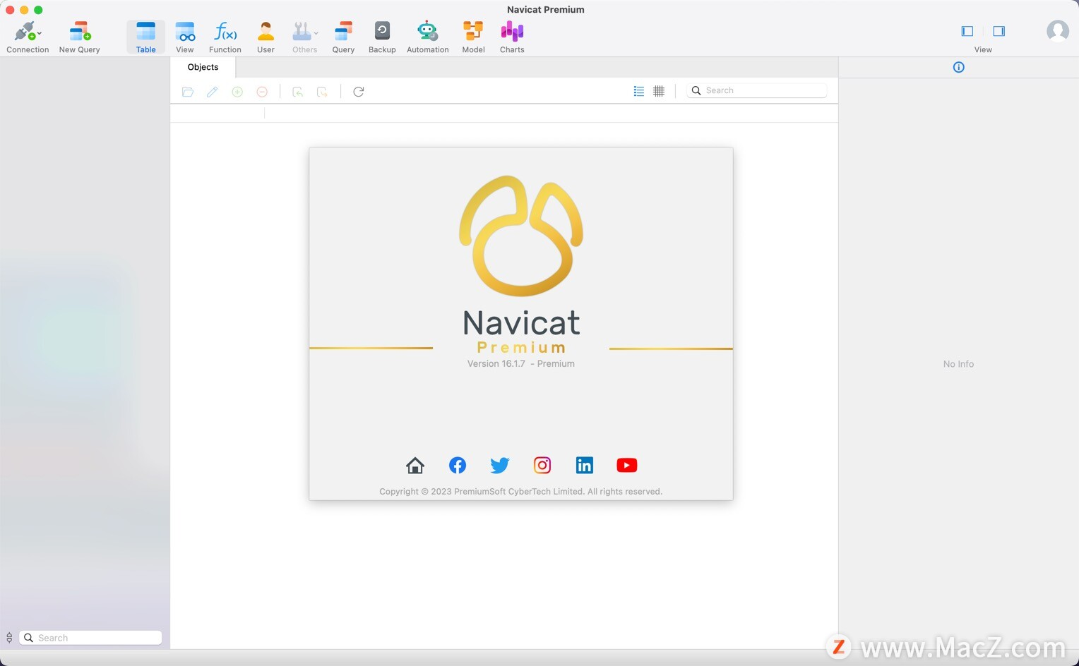 Navicat Premium for Mac 16.1.7中文版 最新资源