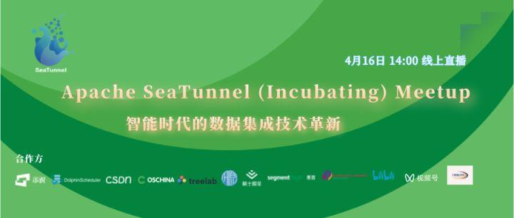 讲师征集令 | Apache SeaTunnel（Incubating） Meetup 分享嘉宾火热招募中！