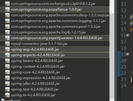 Spring笔记04_AOP注解开发_模板_事务