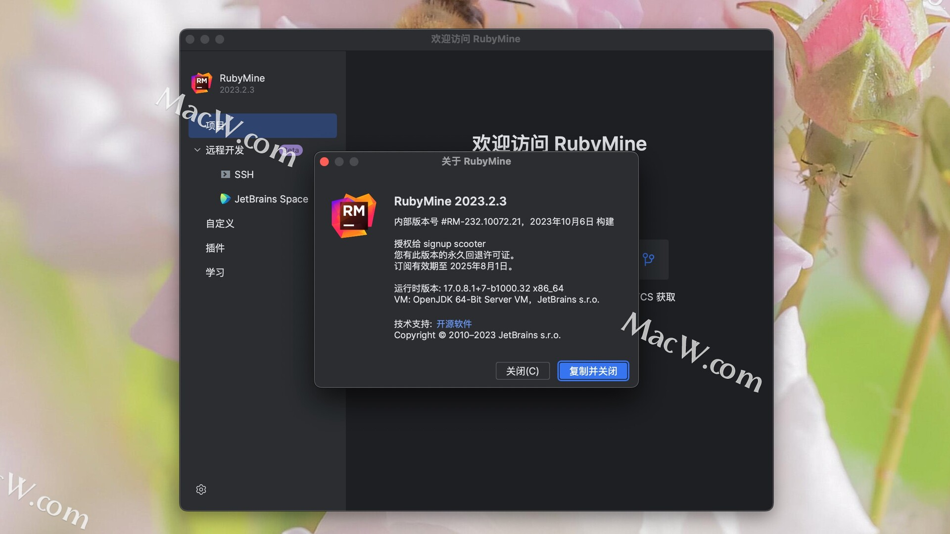 RubyMine 2023 Mac中文版 附激活密钥