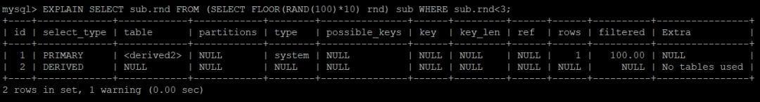 技术分享 | 使用 RAND() 函数过程中发现的诡异 Bug 分析
