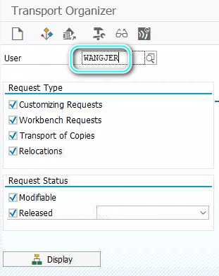 动手开发一个有用的 ABAP ALV 工具 - 查看指定用户的 ABAP 传输请求，模拟 SE10 事物码
