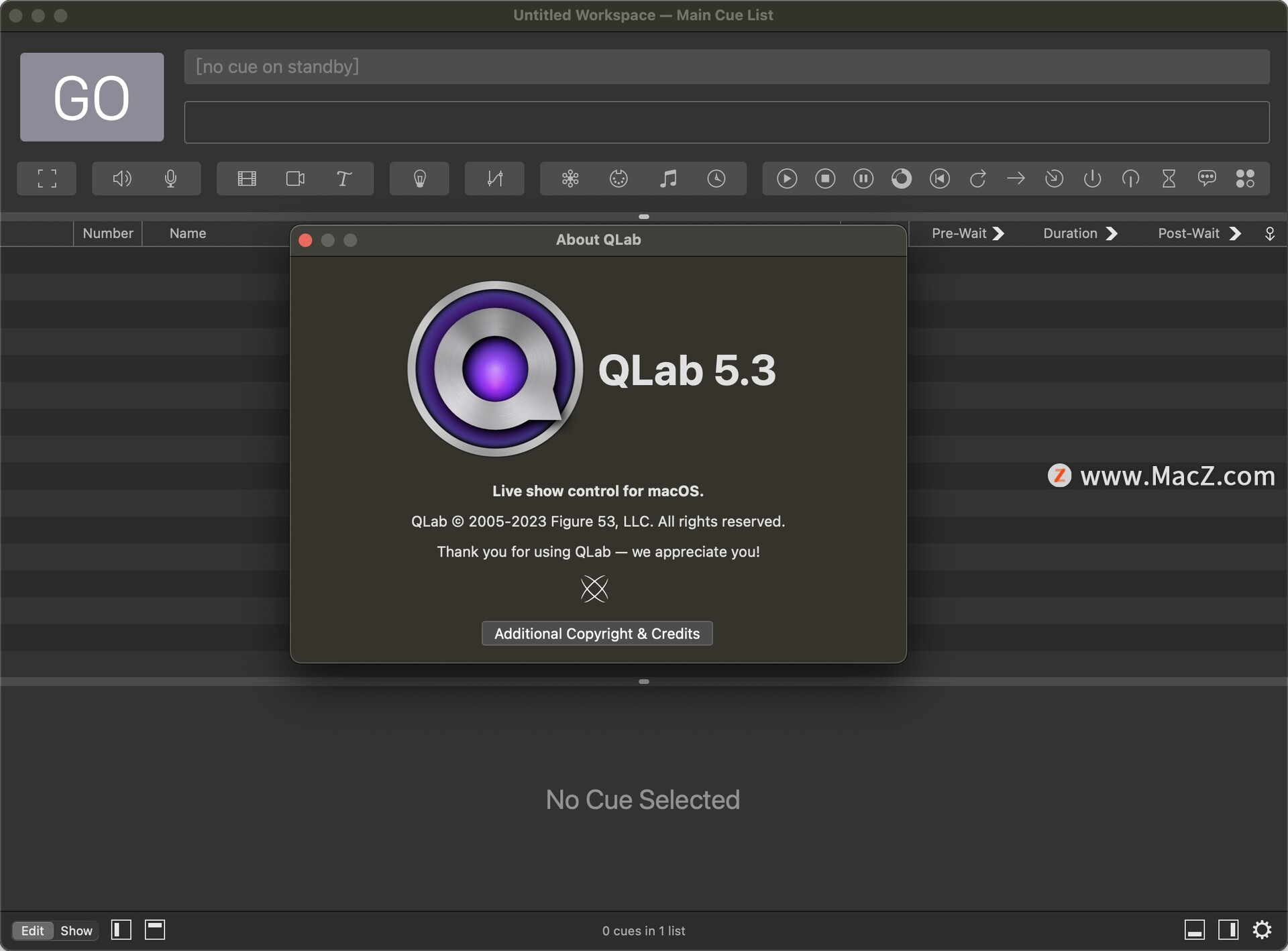 多媒体现场制作软件QLab Pro 免激活最新版