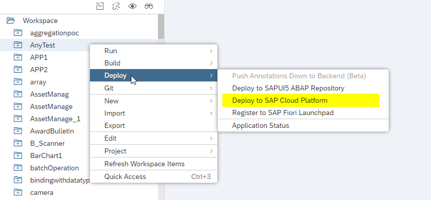 如何把SAP UI5应用部署到SAP云平台的Fiori Launchpad里去