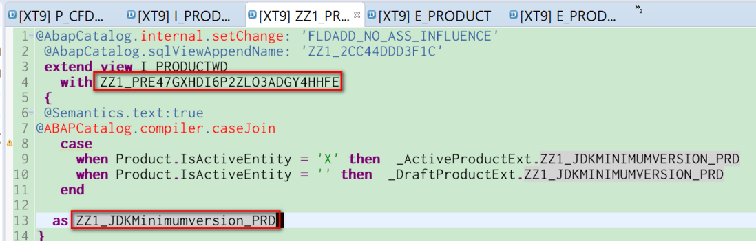 SAP CDS view自学教程之十：SAP CDS view扩展性(Extensibility)实现原理
