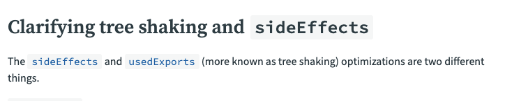 精准的打包 — Webpack 的 Tree Shaking