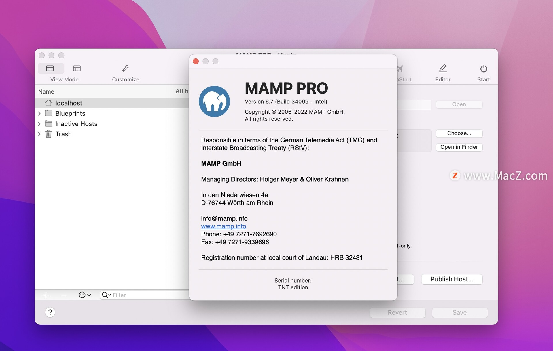 「支持M1」MAMP Pro for Mac：PHP/MySQL开发环境