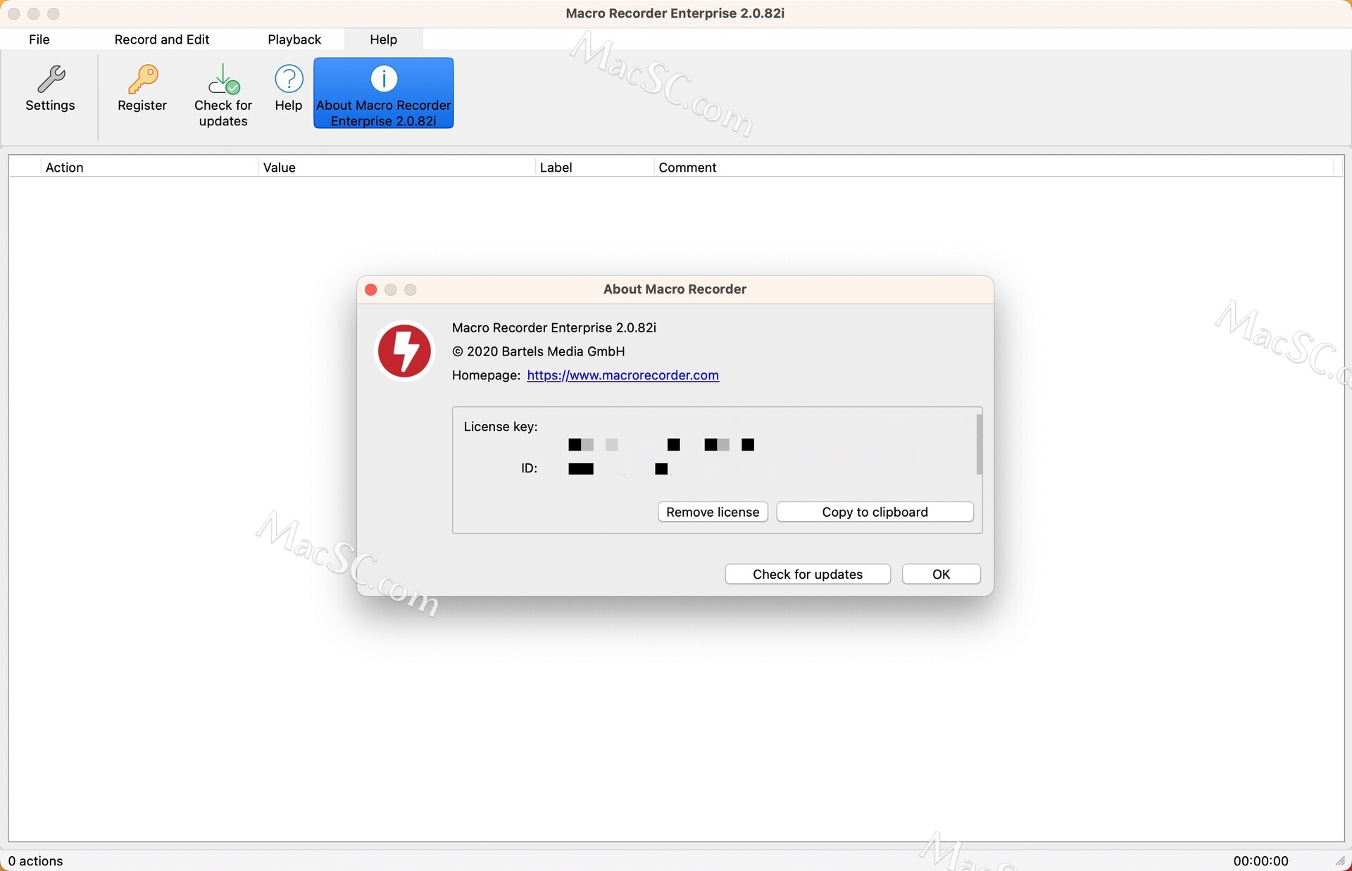 Macro Recorder Enterprise for mac(鼠标按键捕捉工具)下载