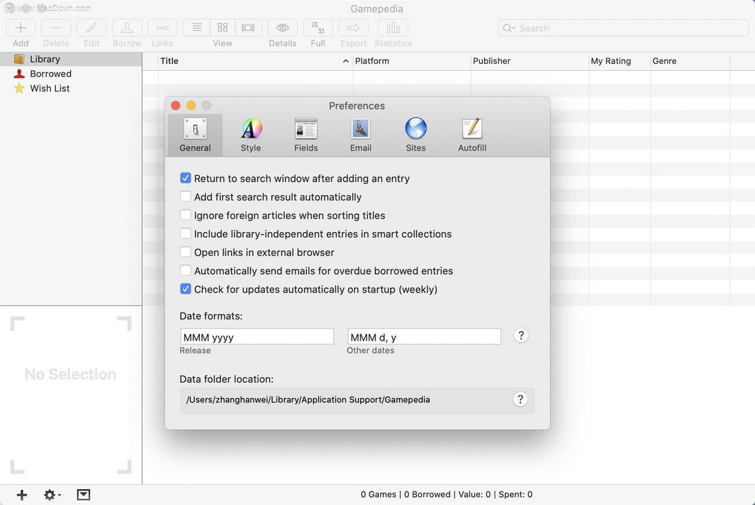 Gamepedia for mac(游戏搜索工具) v6.0.1