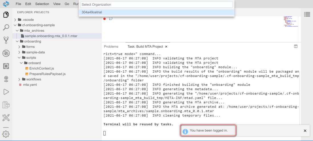 如何将SAP API Hub 上提供的工作流导入到 SAP BTP 上